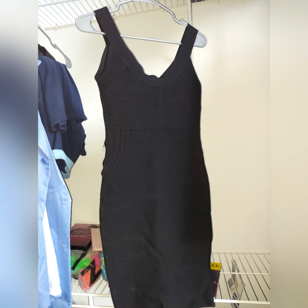 SCOOP NYC BLACK MINI DRESS | SIZE SMALL